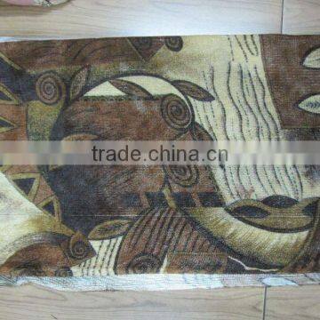 printed velvet fabric for garment and furnishing