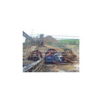 50t sand washing and recycling dewatering line,XSD sand washer, LZ sand recycling system, TS dewatering screen for sale