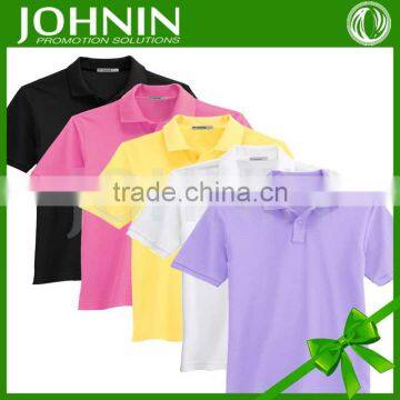 Wholesale high quality 100% cotton custom men polo tshirts