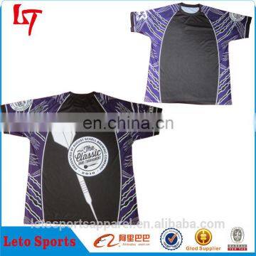 full dye sublimation dart top dart jersey custom dart printing t shirt