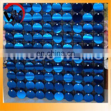 bling bling shiny sequin panel recycled plastic wall panels
