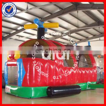 2014 newly inflatable airplane toy, inflatable airplane castle house for sale