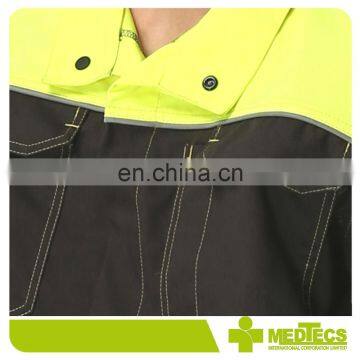 Yellow Automotive Worker Workwear Uniform Jackets photo-3
