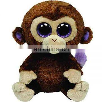Wholesales Baby Plush Stuff Toys Big Eyes 10 Inch Monkey Animal Toys photo-3