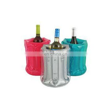 inflatable red wine bottle cooler for promotion