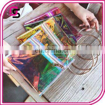 2017 hot selling summer transparent envelope handbag fashion bags