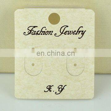 High quality earring display card ring display card jewelry card package