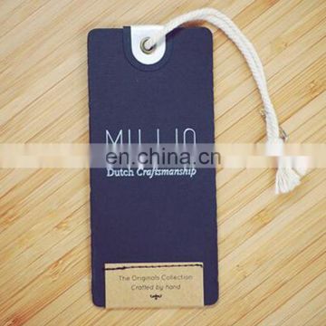 China Clothing Hang Tag For Garment / Jewelry Swing Tag / Bracelet Price Tag