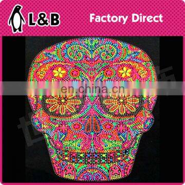 2015 fashion patches beaded rhinestone beaded applique patch