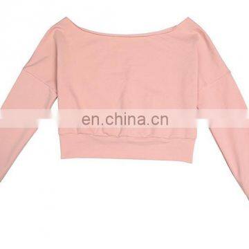 T-WTS005 High Fashion Plain New Products Women Sweat Top Summer Tracksuits