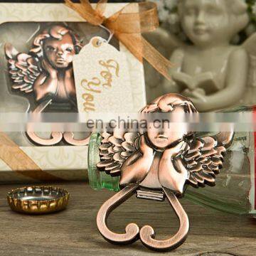 Cherub Heart Shaped Bottle Opener