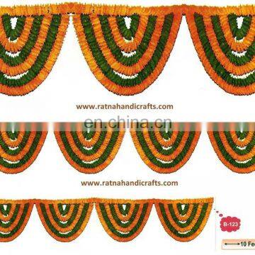 RATNA HANDICRAFTS MULTICOLOR FLOWER GARLAND B-123