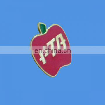 custom metal apple lapel pin