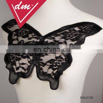 Newest design embroidered butterfly applique