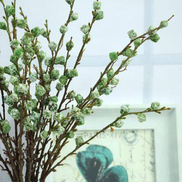 2018 New Style Artificial Plant 17 Fruits 3 Branches Eucalyptus Branch photo-3