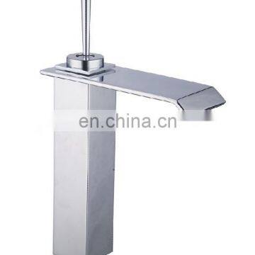 w-1007 waterfall glass tap & basin faucet & single handle wash faucet