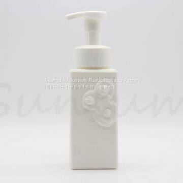 Different Shape Flower Cosmetic Foam Soap Cleanser Bottle