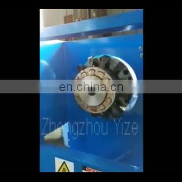 Industrial Stator Copper Wire Pulling Machine Washer Motor Stator Recycling Machine