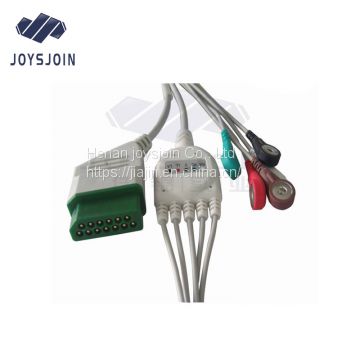 Nihon Kohden One-piece 10 lead ecg cable with leadwire