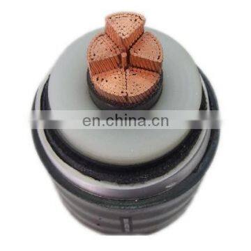 copper conductor xlpe insulation price high voltage 132 kv cable