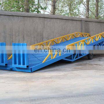 7LYQ Shandong SevenLift 10000kg Ground Container Legs Loading Unloading Dock Trailers Access Ramp