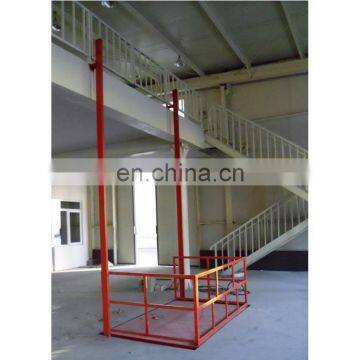7LSJD Shandong SevenLift 1000kg Warehouse Electric Guide Rail Control Hydraulic Goods Lift photo-6