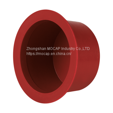 Plastic pipe wide flange tapered plug for hydraulic parts