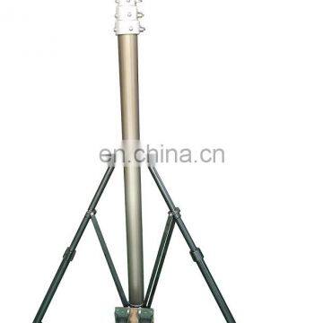 Hot Selling Cctv Camera Mild Steel Portable Small and Middle Telescopic Mast photo-2