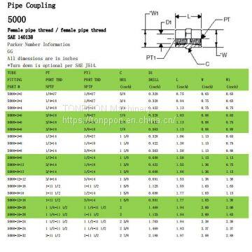 pipe coupling 5000