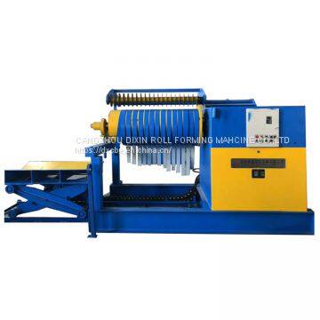 Dixin automatic the world's popular hydraulic decoiler and winding machine with high quality