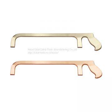 spark resistant safety tools aluminum bronze alloy hacksaw frame 300mm