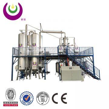 FS-MDP series PLC automatic waste lube oil distillation plant