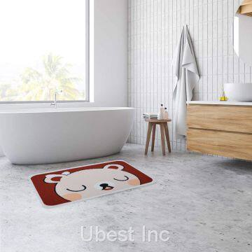 Funny Non-slip Bathroom Floor Kitchen Carpet Home Door Mat 030 photo-3