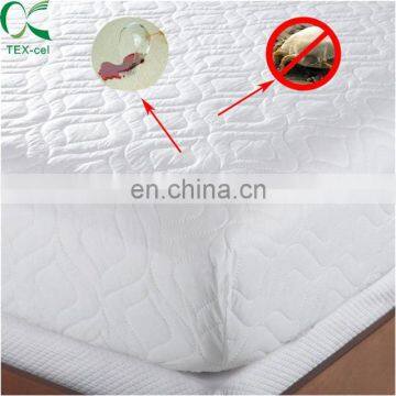 TEX-CEL custom luxury waterproof bed bug mattress cover with microfiber quilted fabric