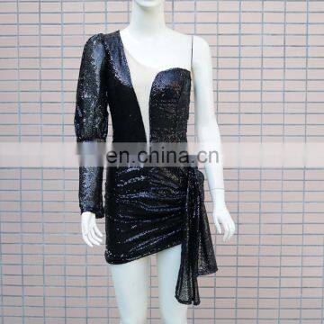 LAITE D2142 Women Party Club Sexy Dress Ladies Sequin Birthday Dress Christmas Dress for Women photo-4