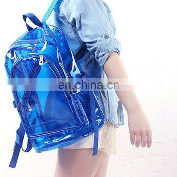 2020 New Customized PVC Clear Backpack Waterproof School Transparent Backpack photo-6