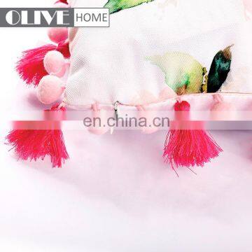 Custom Design Flower Paint Printed Furniture Cushions Decorative Pillow Outdoor photo-3