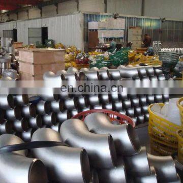 stainless steel sch80 90 sr bw elbow