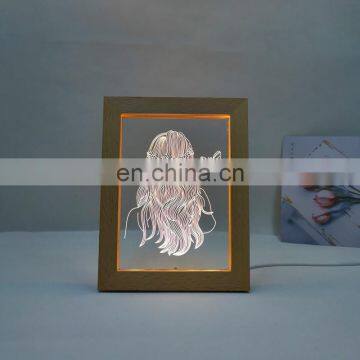 new design picture frame light led photo frame light