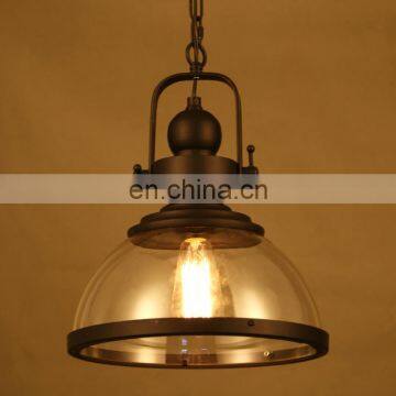 Retro Vintage Industrial Kitchen Restaurant Lamp Black Iron Hanging Decorative Pendant Light photo-5