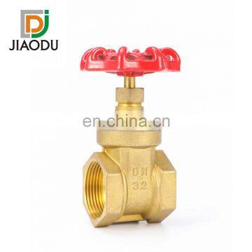 Manual  Steel Handle Wheel for Water cw617n Brass Gate Valve for Water Gas Oil With Handwheel