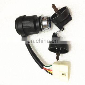 5 Wires Ignition Key Electric Switch Diesel Generator 4500 5500 6500 7500 Key Switch photo-5