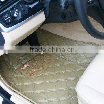 Waterproof 4D leather car floor mat for Audi