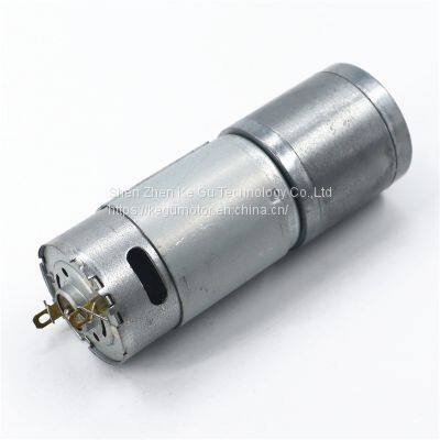 Ready to Ship 12V 24V 32mm Diameter dc Gear Motor High Torque Gm32-395 10kg.cm 61rpm Gear Motor photo-2
