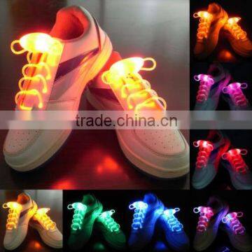 LED Shoelaces Shoe Laces Flash Light Up Glow Stick Strap Shoelaces Disco Party