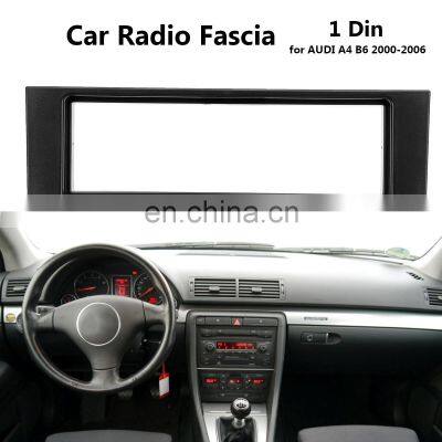 1 Din Car Stereo Radio Fascia Panel Plate Frame Adapter For AUDI A4 B6 2000-2006