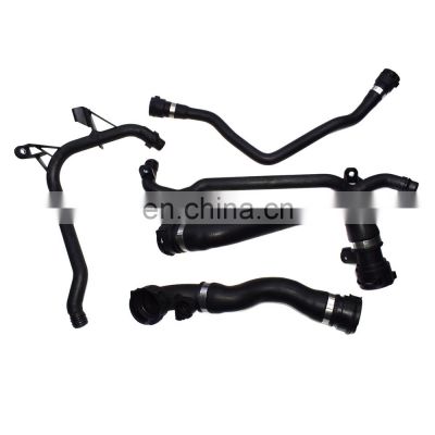 Upper Lower Thermostat Expansion Tank Water Radiator Hose SET FOR BMW E46