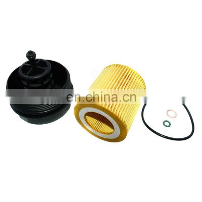 Engine Oil Filter & Cover Cap 11427525334 FOR BMW E60 E82 E88 E92 F06 F10 F22