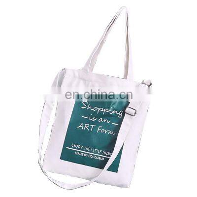 Fashion Cotton Tote Storage Shoulder Shopping Bag Canvas