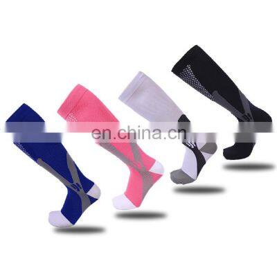 Outdoor New Grade Football Logo Unisex Athletic Custom Medical Sports Nursing Compression Socks